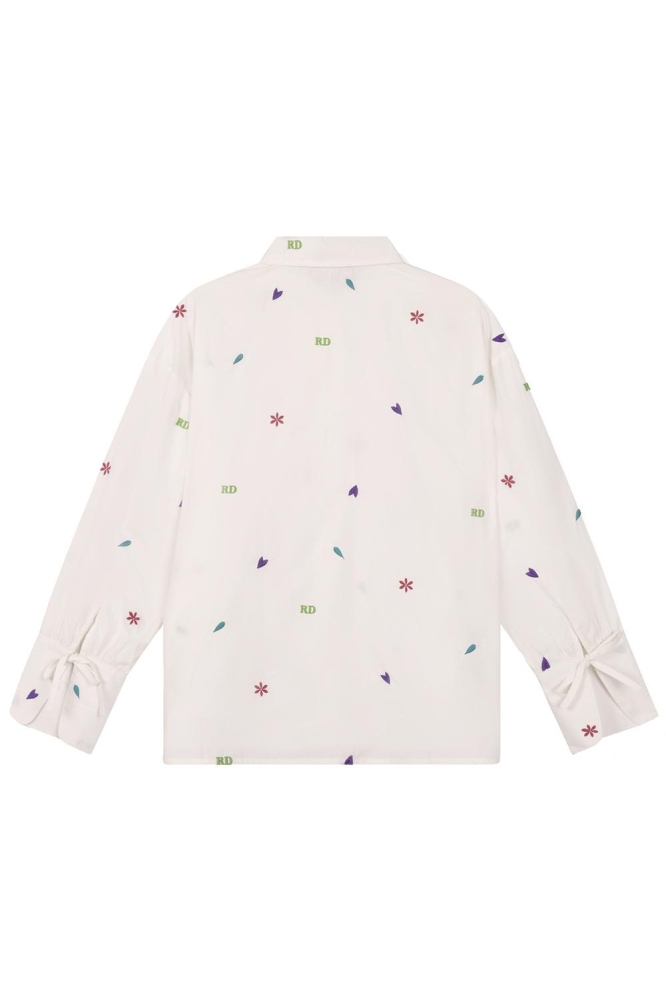 WOVEN PRINTED BLOUSE LARA R2503943665 002 OFF WHITE